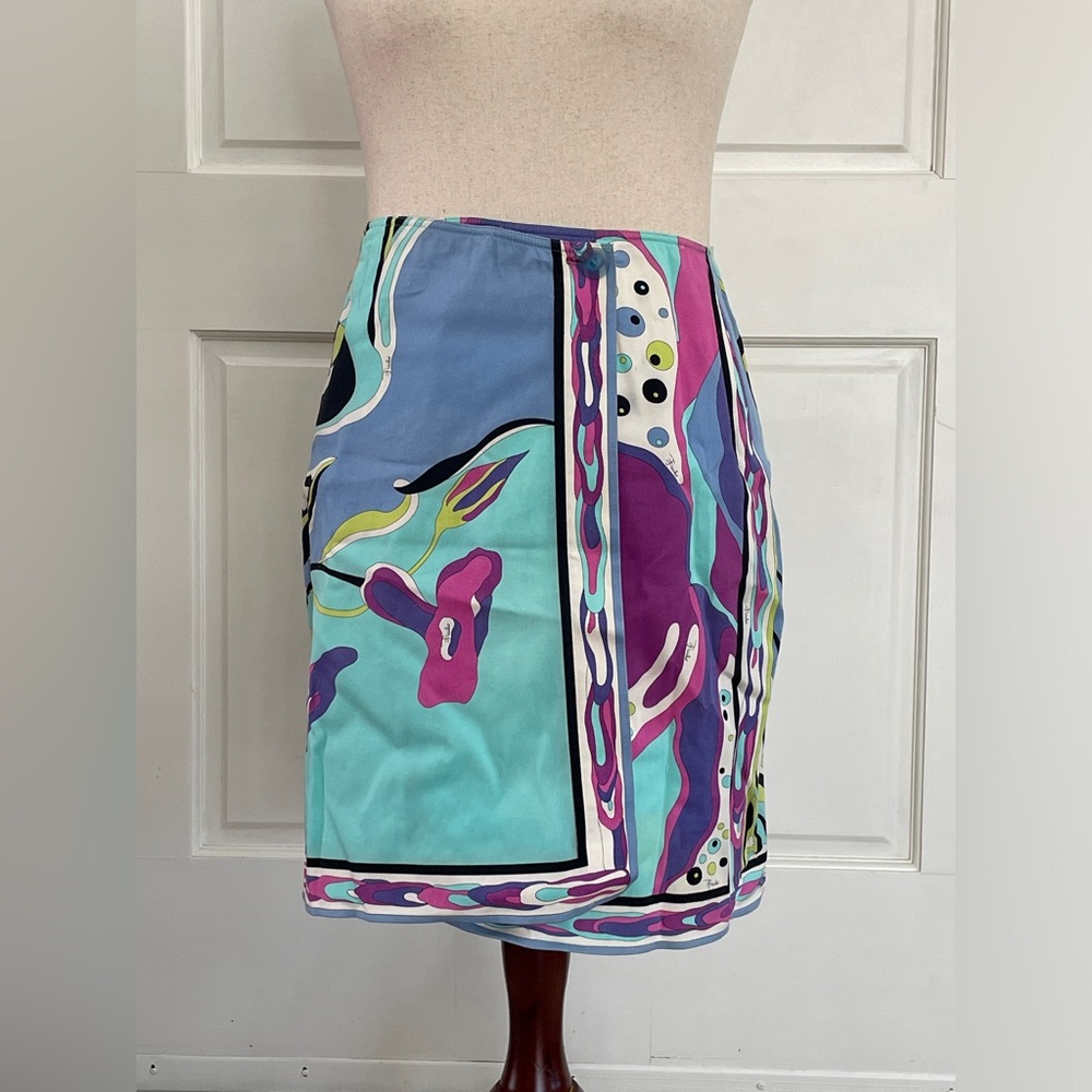 Vintage Emilio Pucci Wrap Around Skirt